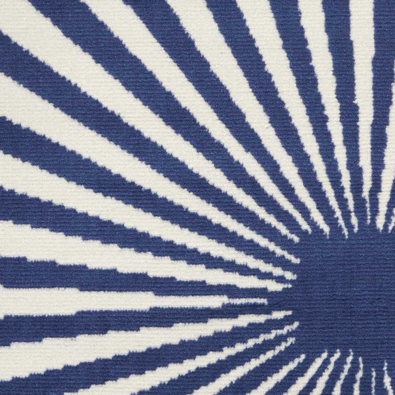 Wrought Studio Lindall Geometric Navy Blue Area Rug & Reviews Wayfair